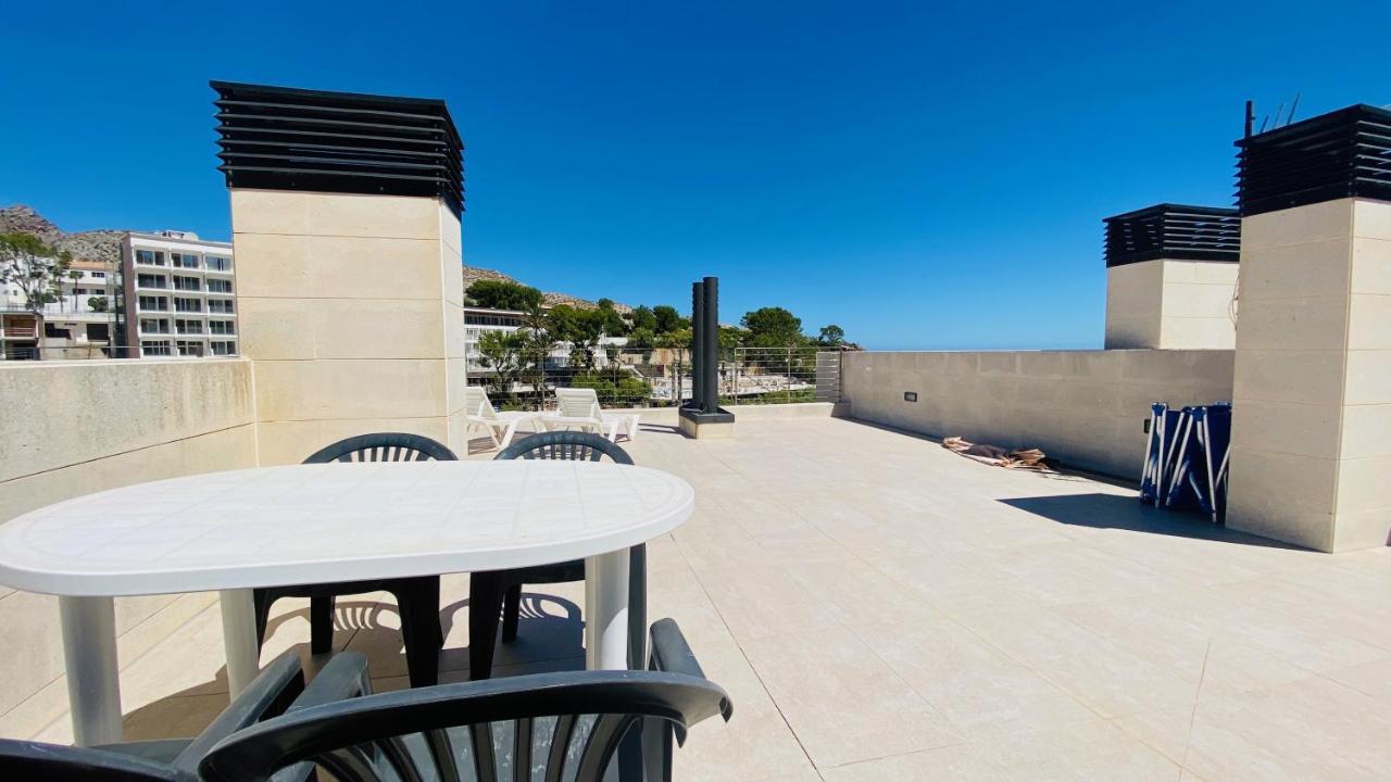 Mirador Blue - Penthouse Apartments With Roof Terrace Cala de Sant Vicenc Exteriör bild